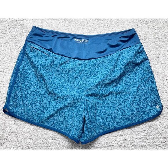 Hang Ten Other - Hang Ten Blue Patterned Swim Shorts